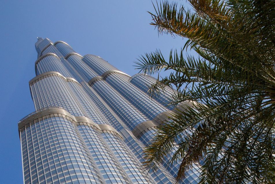 Üvegfelületek extra magas épületeken