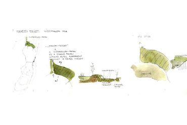 Helyszínelemzés, terepadottságok - építész: Nagy Mercédesz Erika