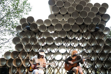 Pickathon Music Festival, installáció - építész: Portland State University építészeti hallgatói