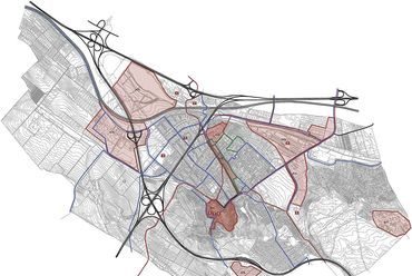 akcióterületek, kapcsolatok - építész: Nagy Károly