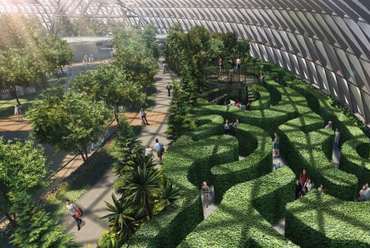 Szingapúr-Changi repülőtér bővítés - építész: Moshe Safdie