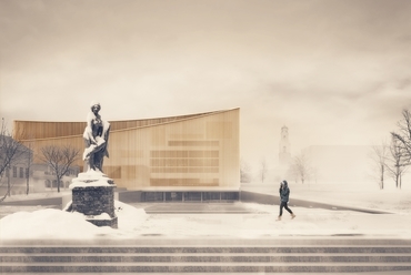 Szverdlovszki Nemzeti Akadémiai Filharmónia új épülete - építész: Robert Gutowski Architects