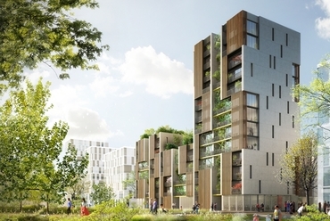 Ilyen is lehet egy lakótelep – Zöld városnegyed terve Toulouse-banForrás: Atelier Philippe Madec 
