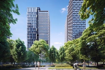 Volt ott bizony magyar felhőkarcoló is - Moszkvába tervez a Group Dyer, Prime Park, Moszkva, Group Dyer építésziroda