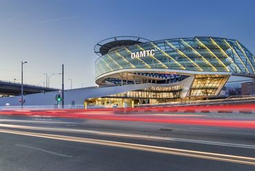 ÖAMTC mobilitás-centrum, Pichler & Traupmann Architekten, 2016., fotó: Toni Rappersberger