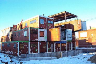 Box Office irodaház, Truth Box Architects, Providence, USA, 2010., fotó: designboom.com