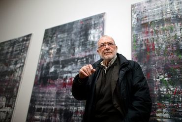 Gerhard Richter, fotó: artnet.news