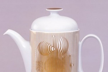 Manipur mintás Rosenthal porcelán, 1978-1980, fotó: britishmuseum.com