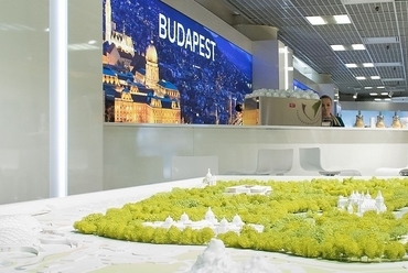 A Liget Budapest Projekt makettje