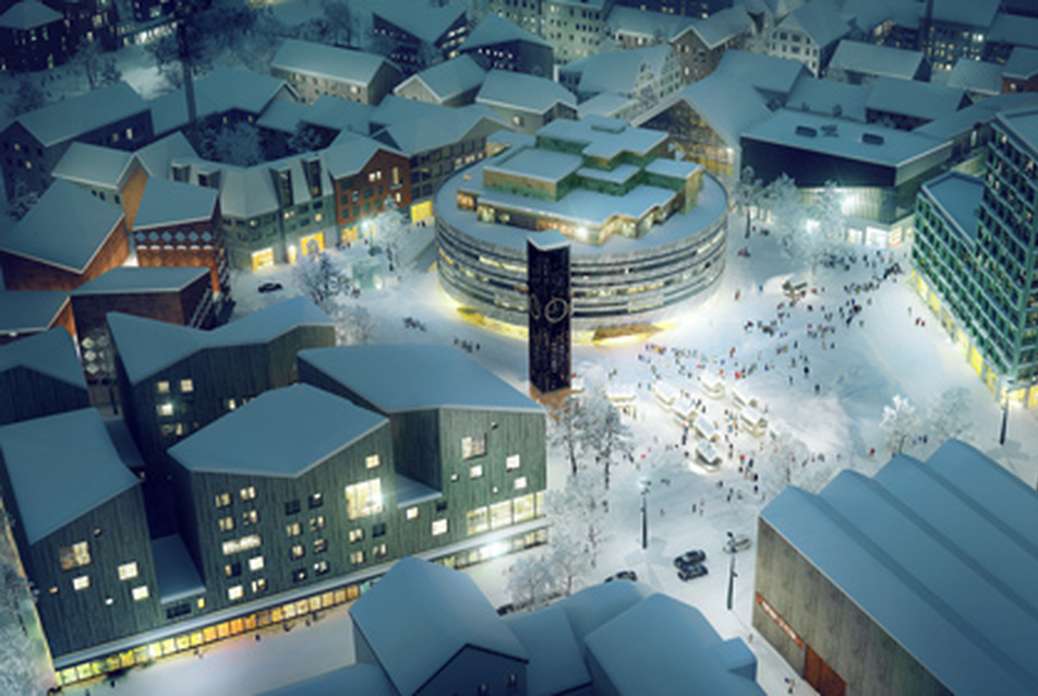 Kiruna 4 ever, White arkitekter Forrás: Dezeen