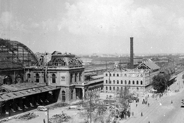Így nézett ki 1945-ben a világháborús pusztítások után. 