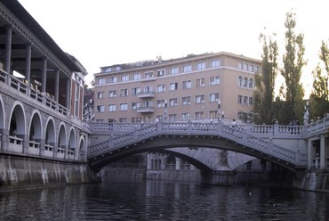 A Hármas-híd és a halpiac, Ljubjana Fotó: Bán Dávid