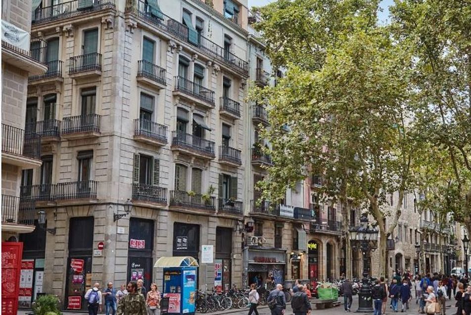 Az El Born negyed utcaképe (Fotó: barcelona.com)