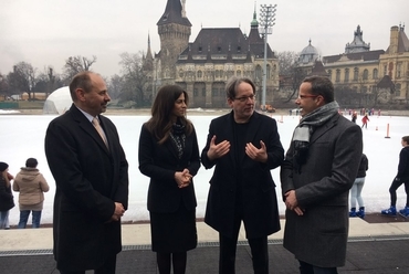 b-j Takacs Ernő, Szalay-Bobrovniczky Alexandra, Baán Lászlo, Gyorgyevics Benedek (Forrás: Liget Zrt.)