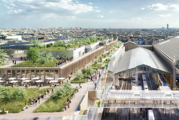 A Gare du Nord átépítésének látványterve. Kép: Semop gare du nord/Denis Valode architecture/atelier d’architecture SNCF