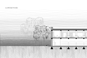 a-a metszet - építész: Nagy Szabolcs