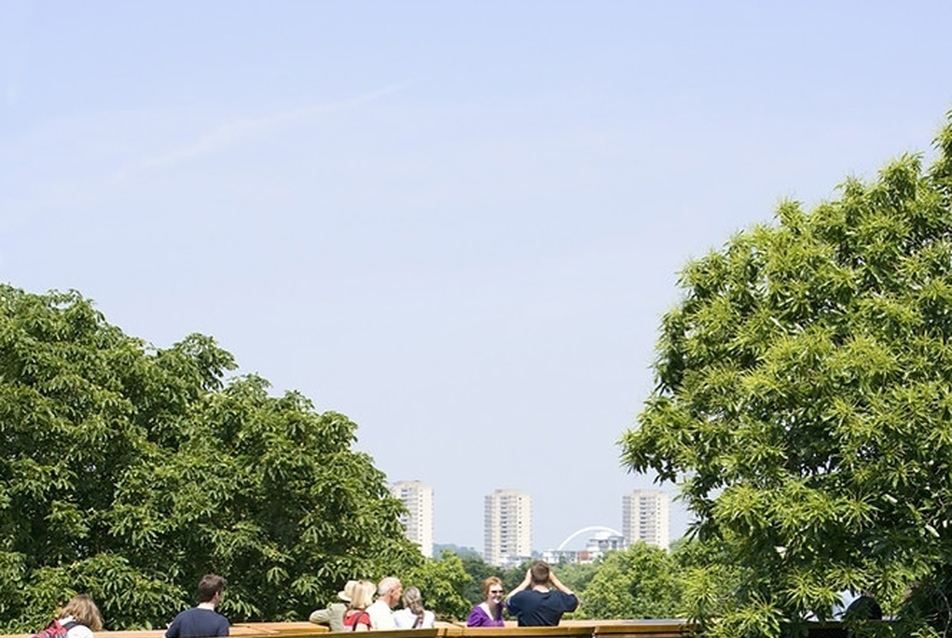 Kew Garden, London (Fotó. Marks Barfield Architects)