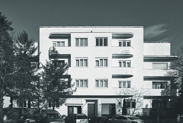 Frankenburg úti társasház, Sopron, Winkler Oszkár, 1935 (fotó: Schmal Fülöp) 