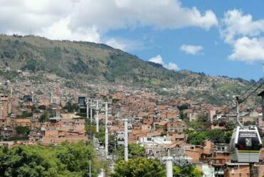 A medellíni lanovka (Fotó: medellin.gov.co)