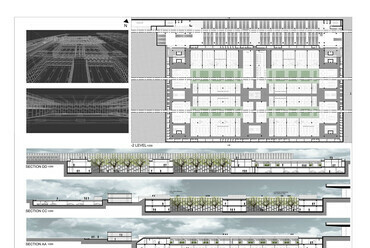 Az MDDM pályázatnyertes tervei a tripoli Tudás- és Innovációs Központhoz. Forrás: Tripoli Special Ecomonic Zone, tsez.gov.lb