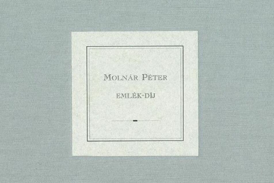 15 év, 32 díjazott – Átadták a Molnár Péter-emlékdíjat