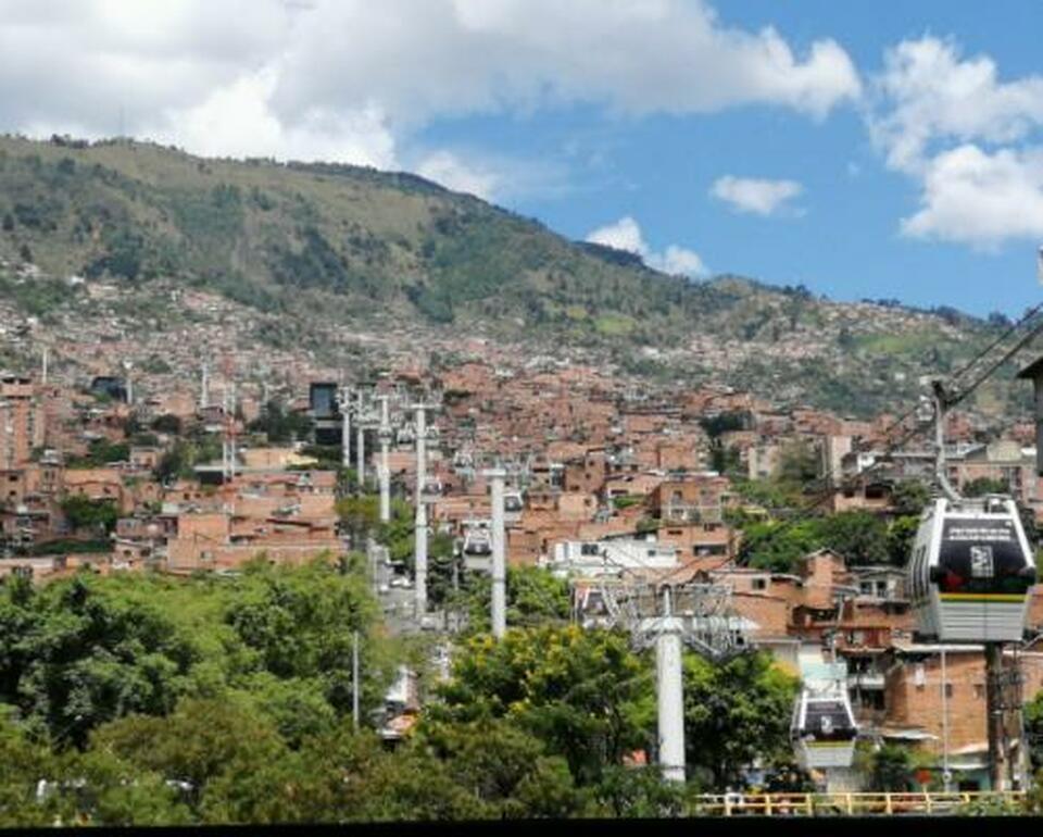 A medellíni lanovka (Fotó: medellin.gov.co)