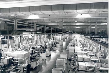 A tumlingeni üzem az 1980-as években, Forrás: Fischer Group