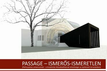 Passage. A Velencei Biennále 2020 Magyar Pavilonjának terve. Építészet: Németh Pál