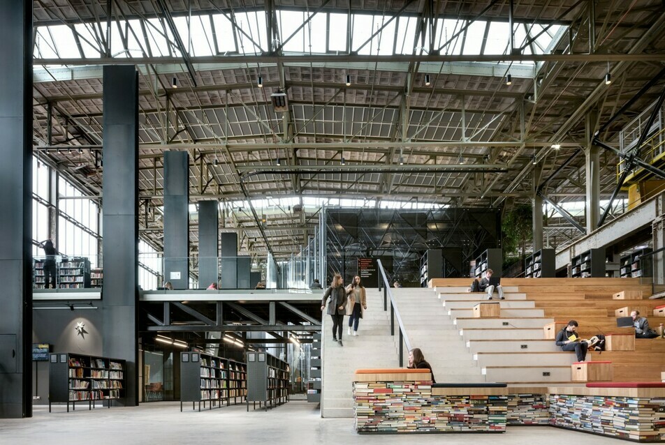 Ez is egy lehetőség — A LocHal Könyvtár Tilburgban
