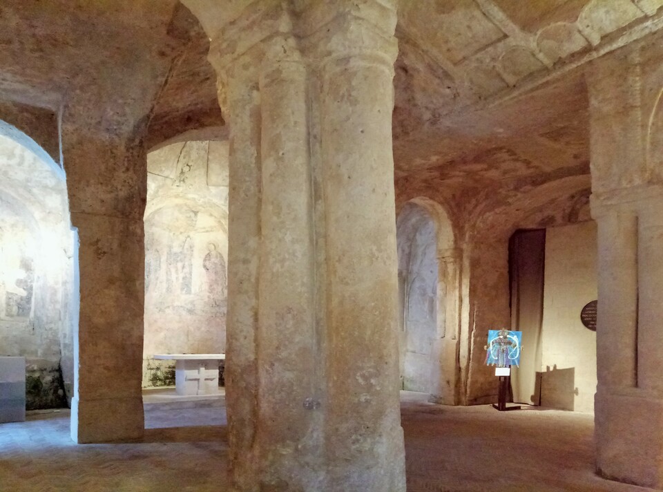 Sasso Caveoso, Madonna delle Virtù templom. Fotó: Lampert Rózsa