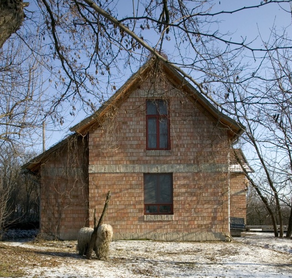 Saját családi ház, Szentendre  1992-1995 - terv: Golda János, Thoma Ágnes - fotó: Szántó Tamás