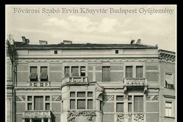 A Belgrád rkp. 24. 1906-10 között,  Forrás: FSZEK, Budapest Gyűjtemény Képarchívum