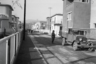 A Napraforgó utca 1931-ben. Fotó: Fortepan / Lőrinczi Ákos