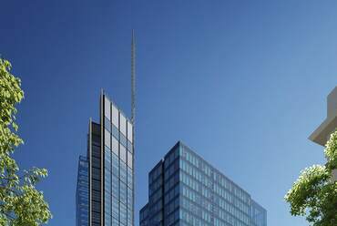 Varso Tower - építés alatt, Építészet: Foster + Partners, Képek és vizualizációk: az MFS hozzájárulásával.