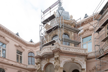 A Károlyi-Csekonics palota építkezésén jártunk, Fotó: Réthey-Prikkel Tamás