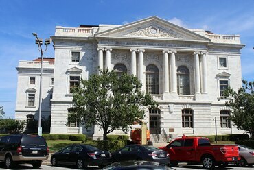 Minta a múltból: a William Augustus Bootle Szövetségi Épület és Bíróság a Georgia állambeli Maconben 1908-ban épült. Fotó: Michael Rivera, via Wikimedia Commons