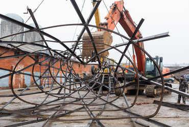 Monika Sosnoswka: Exercises in Construction. Bending. A kivitelezés képei. Fotó: Ivan Jerofejev © Garage Museum of Contemporary Art