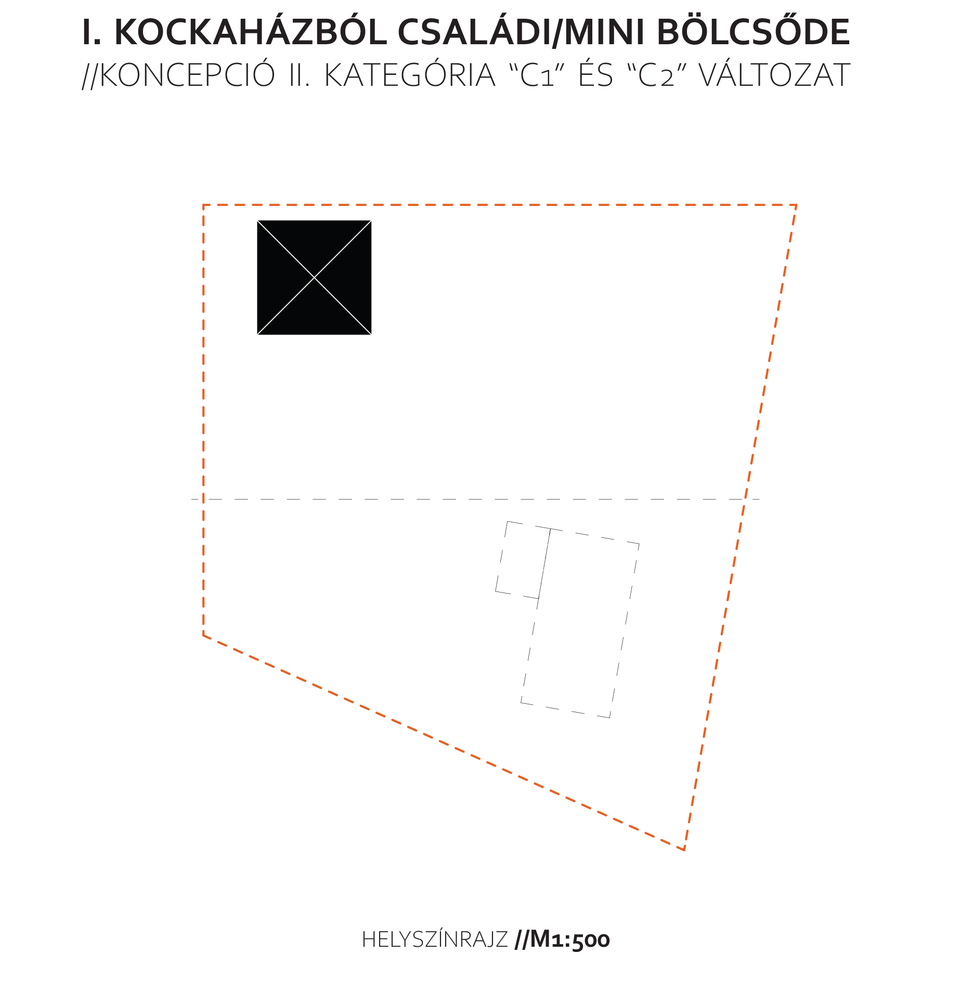 Az első lépéstől - bölcsőde mintaterv - terv: Alap Műhely, Tőrös Ágnes