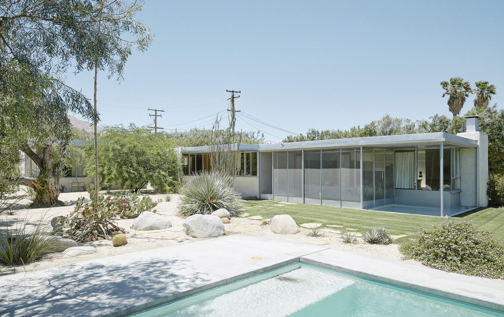 Richard Neutra: Miller-ház, Palm Springs, 1936/37. Fotó: David Schreyer, 2017, a Wien Museum és az alkotó hozzájárulásával