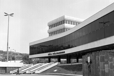 A Déli pályaudvar 1975-ben (Fotó: UVATERV / Lechner Fotótár)