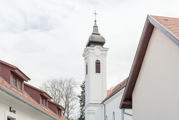 Bakonybél, bencés monostor, zarándokudvar. Fotó: Danyi Balázs