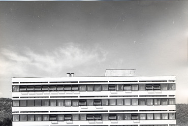 Cs. Juhász Sára: ÉPFU irodaház, Budapest, Zay utca. 1966-1967. Forrás: Cs. Juhász Sára hagyatéka