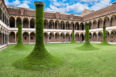 Estudio Campana: Sleeping Piles, FuoriSalone Milánó, 2019. Fotó: Saverio Lombardi Vallauri, az INTERNI jóvoltából