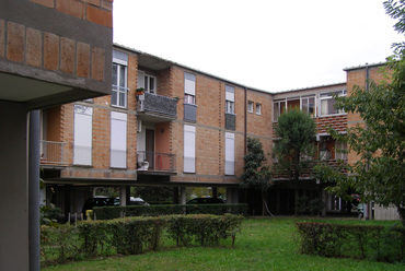 Bologna, Quartiere Barca, Giuseppe Vaccaro és munkatársai, 1957-1962. Fotó: Lampert Rózsa