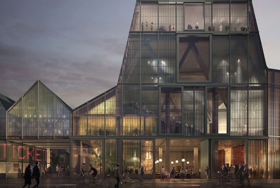 Üveghomlokzatos művészeti központ épül Leuven óvárosában