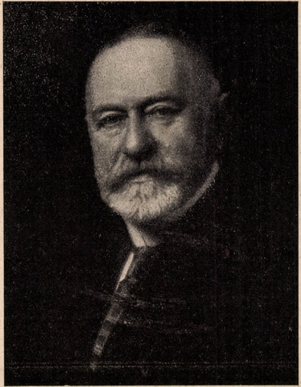 Fleischl Róbert portréja. Forrás: Építő Ipar – Építő Művészet, 1926. június 1. 1. o.