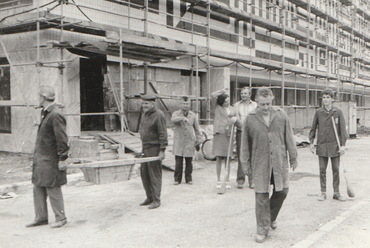 Brigádnapló, a színház építése 1978 - forrás: Szolnoki József