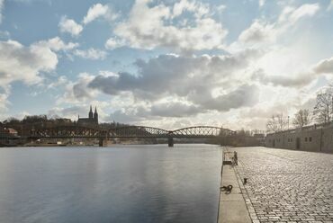 A prágai folyópart revitalizációja. Építészet: petrjanda/brainwork. Fotó: BoysPlayNice