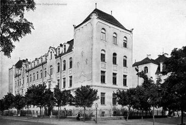 Budapest, Egressy úti Általános Iskola (ma Zuglói Hermann Ottó Általános Iskola) 1913 körül (FSZEK Budapest Gyűjtemény)
