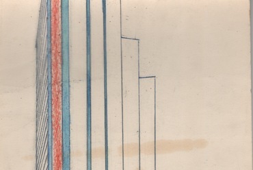ŰKI, azaz Űrhajózási Kutató Intézet, az ég felé törő irodatoronnyal. 1963.